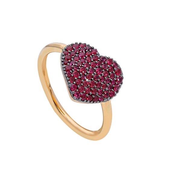 Ringe Babila Milano Dame in Rosègold Rubino 0.73 Ct 225377 - 225377